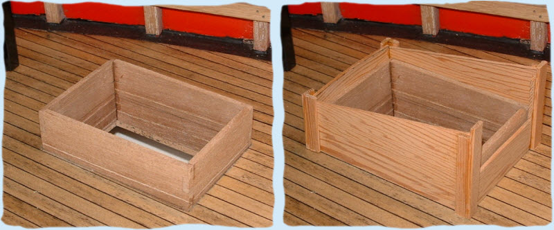 Front hatch construction sequence